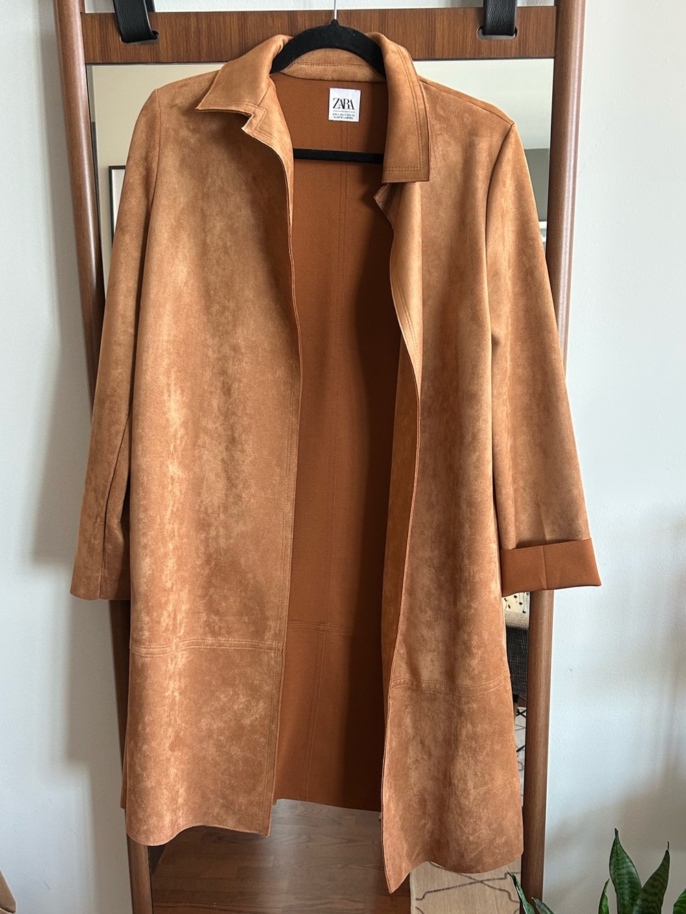 NWOT Zara Faux Suede jacket